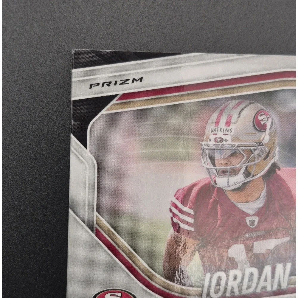 Jordan Watkins 2025 Panini Prizm‎ #389 Orange Ice Prizm (RC) 49ers